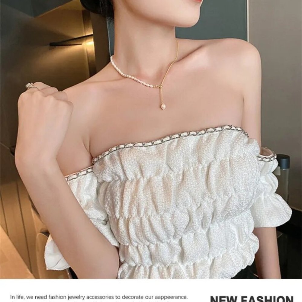 INS Style Natural  Luxury Pearl Necklace - Picture 6 of 6